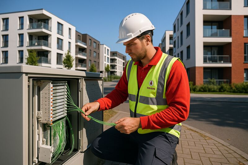 Gigabit Internet im Kreis Mettmann: Vodafone erschließt 2.700 Haushalte