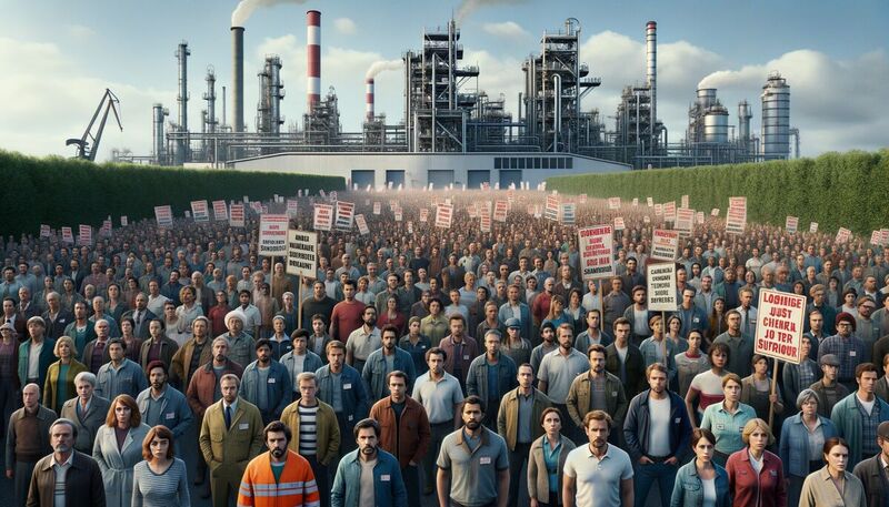 Tarifaktion bei Bayer Wuppertal – Über 200 Beschäftigte zeigen Solidarität